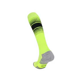 3-Pack Cushioned Lime Green Football Socks for Children