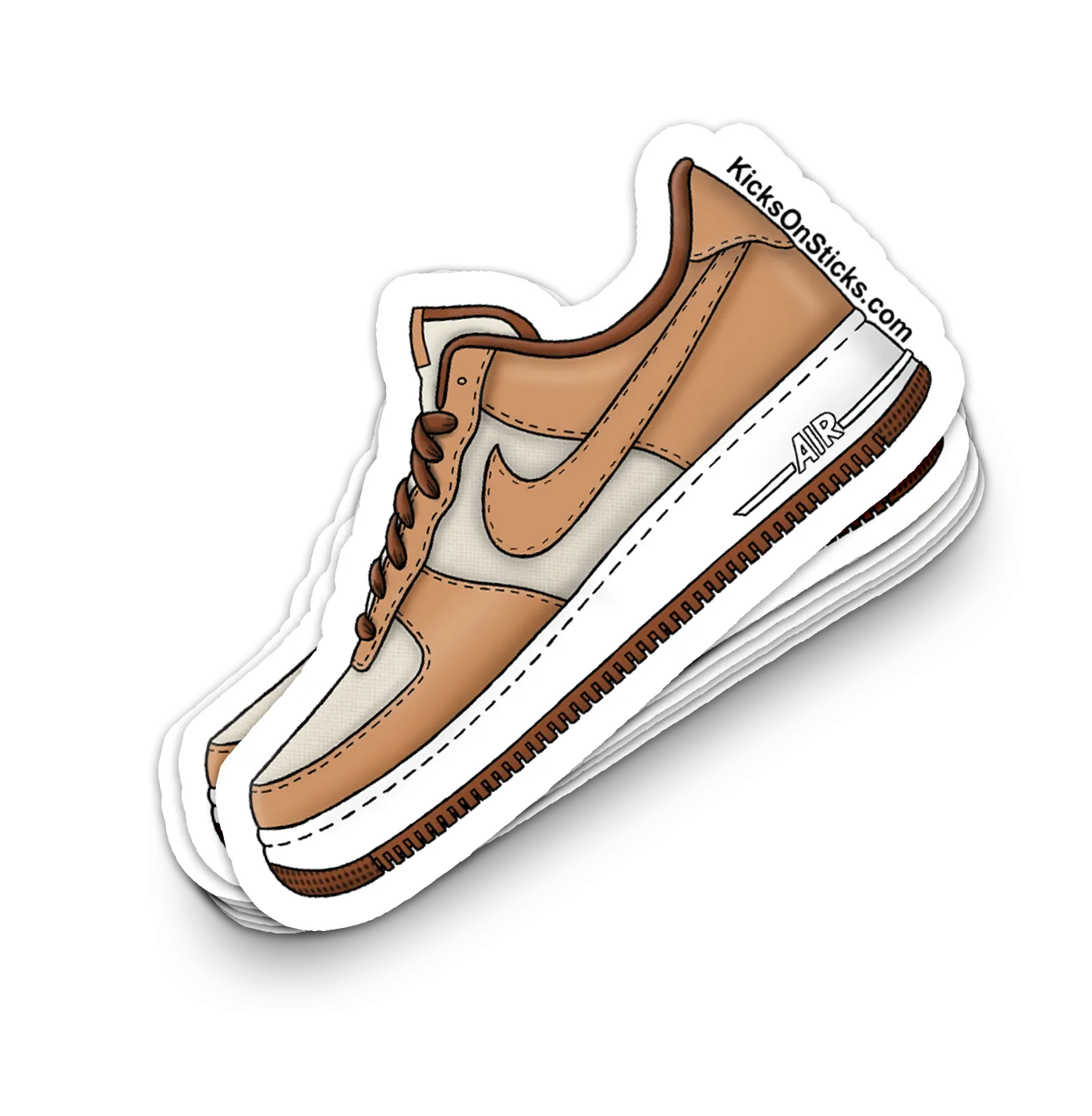 Air Force 1 Low "Acorn" Sneaker Sticker