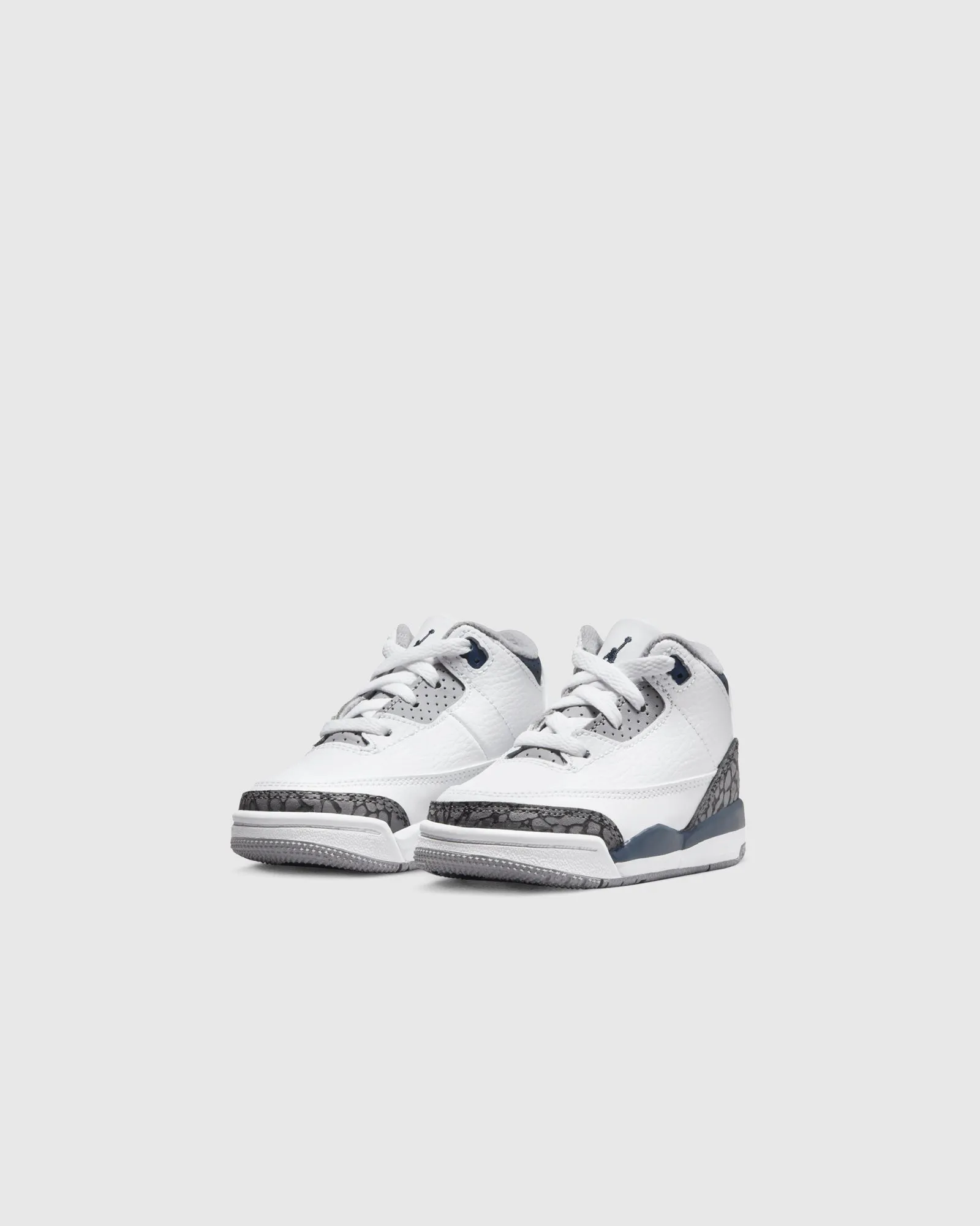 AIR JORDAN 3 RETRO "WHITE/NAVY" TD