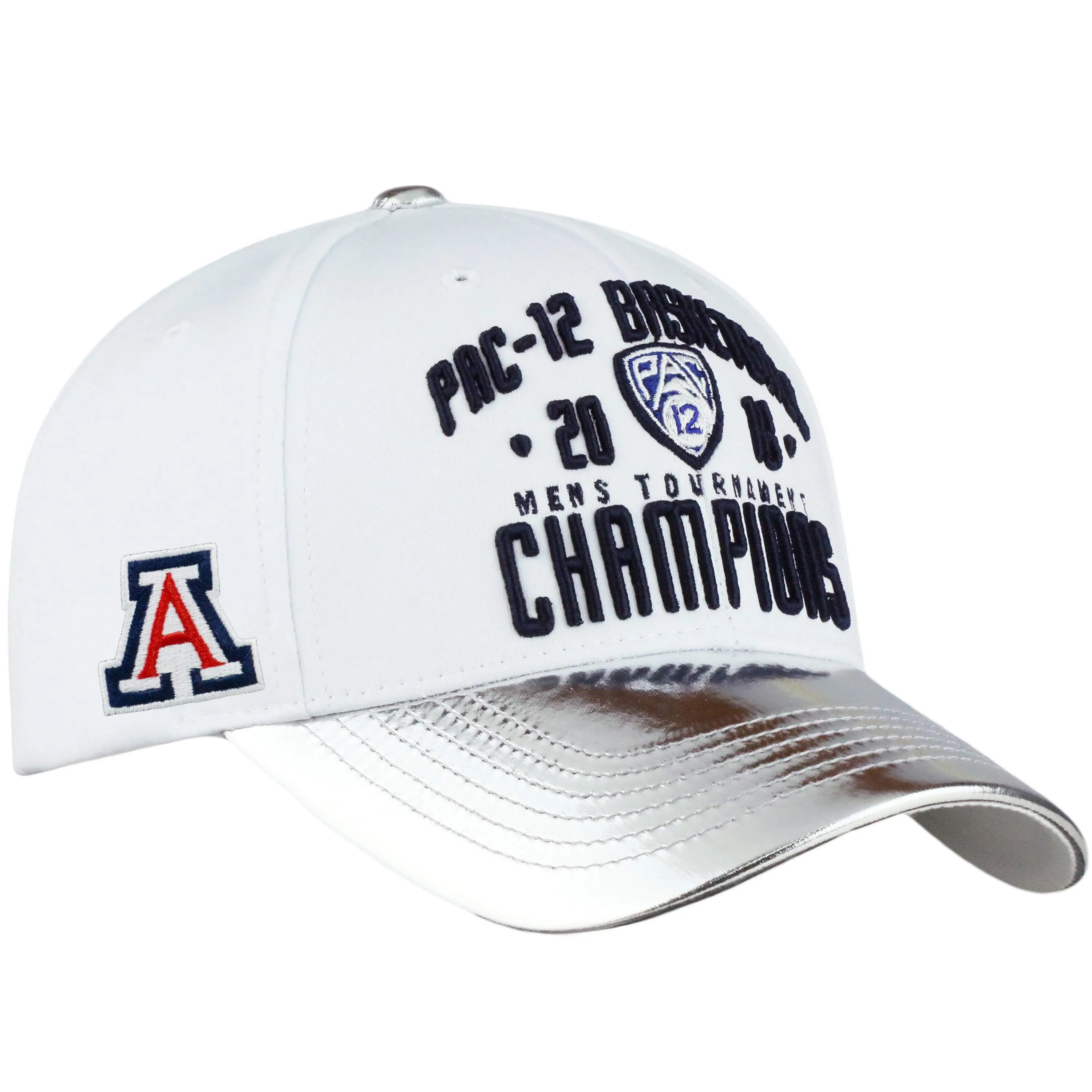 Arizona Wildcats 2018 PAC-12 Basketball Tournament Champions Locker Room Hat Cap