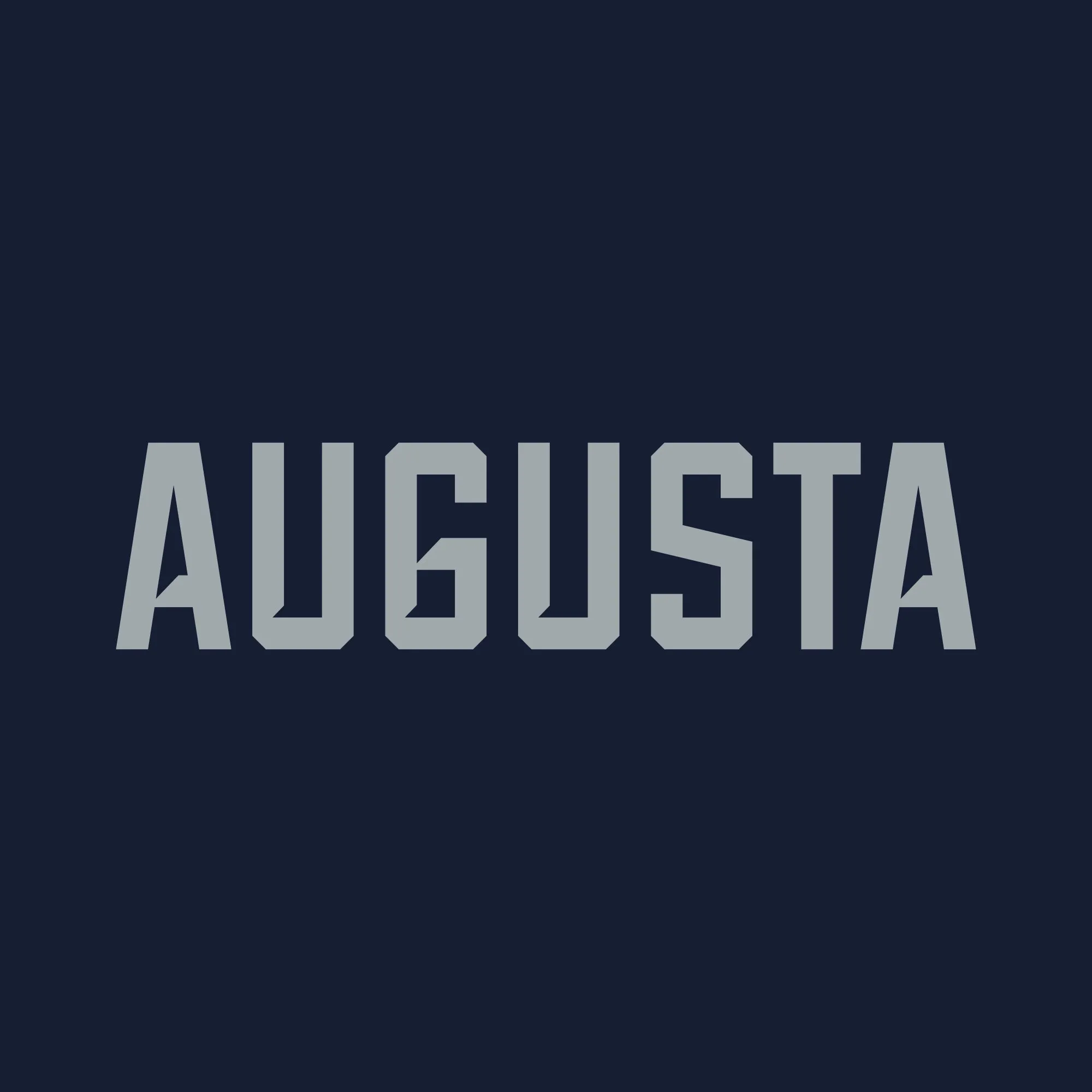 Augusta University Basic Block Youth T-Shirt - Navy