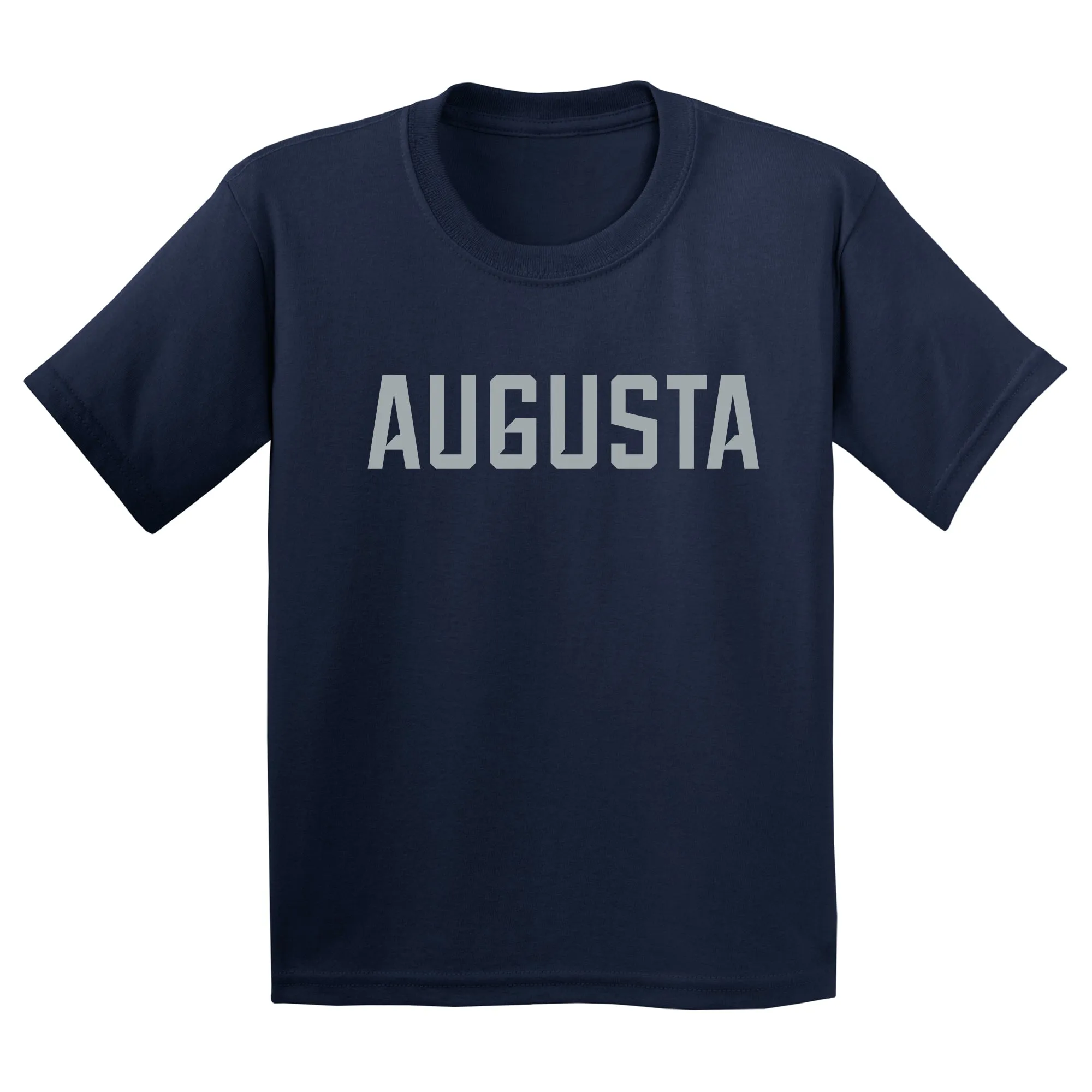 Augusta University Basic Block Youth T-Shirt - Navy