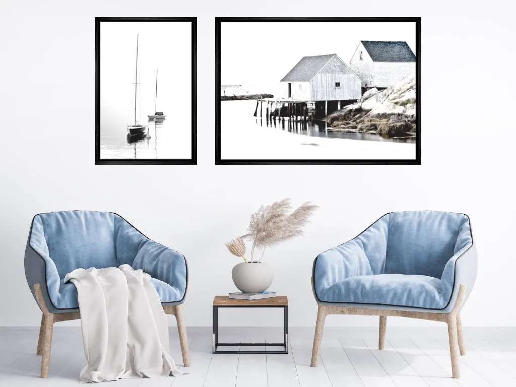 Boats on Calm Water | Wall Art Print