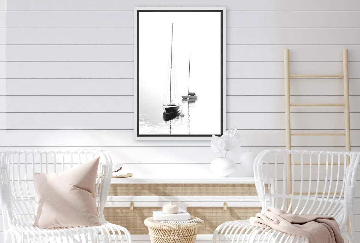 Boats on Calm Water | Wall Art Print