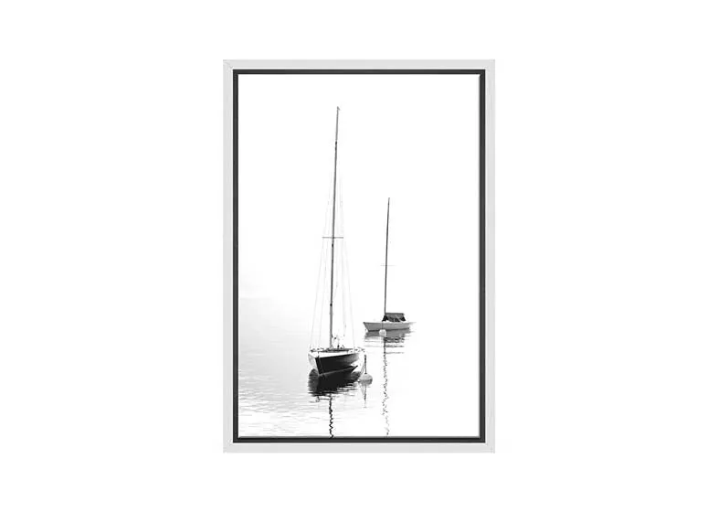 Boats on Calm Water | Wall Art Print