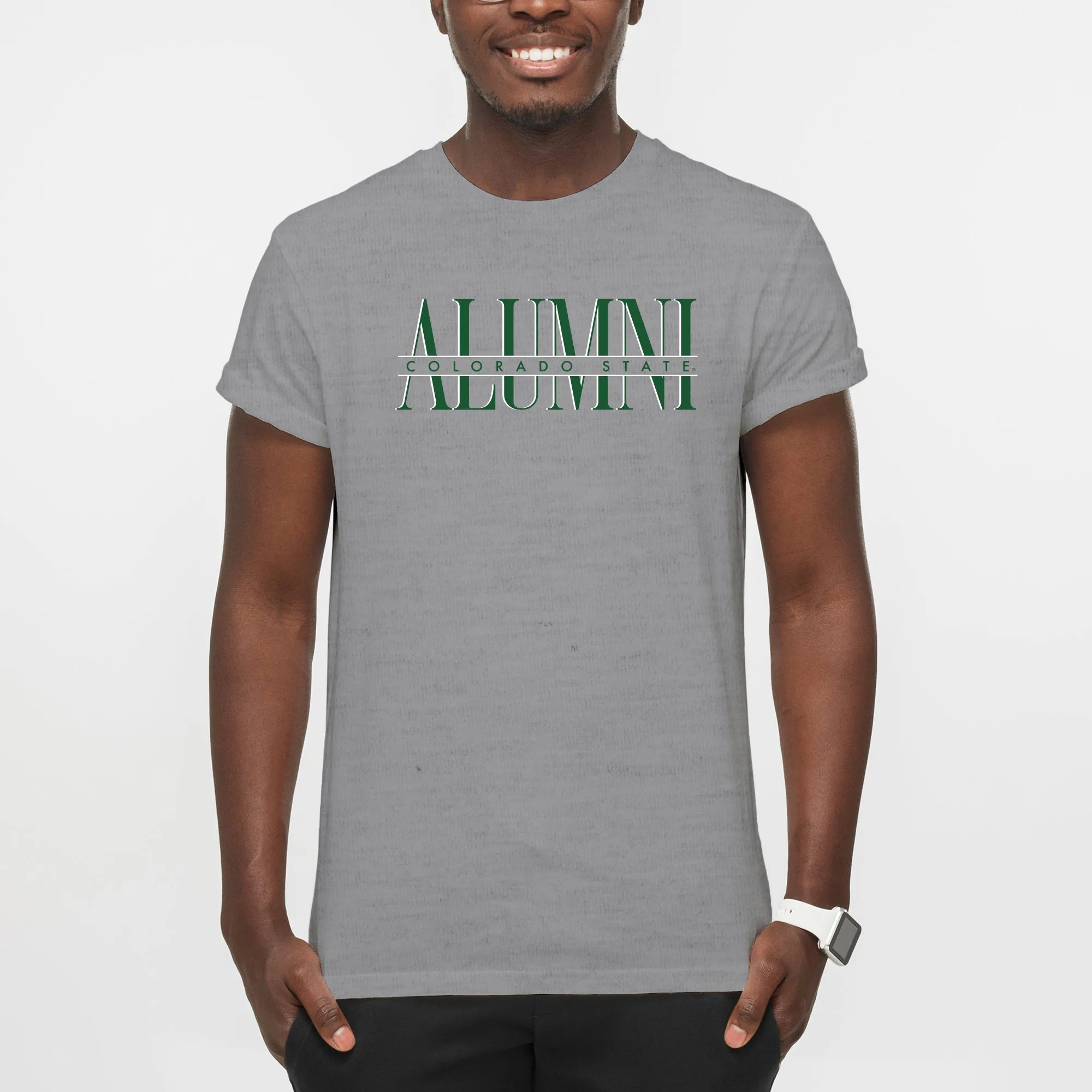 Colorado State Classic Alumni T-Shirt - Sport Grey