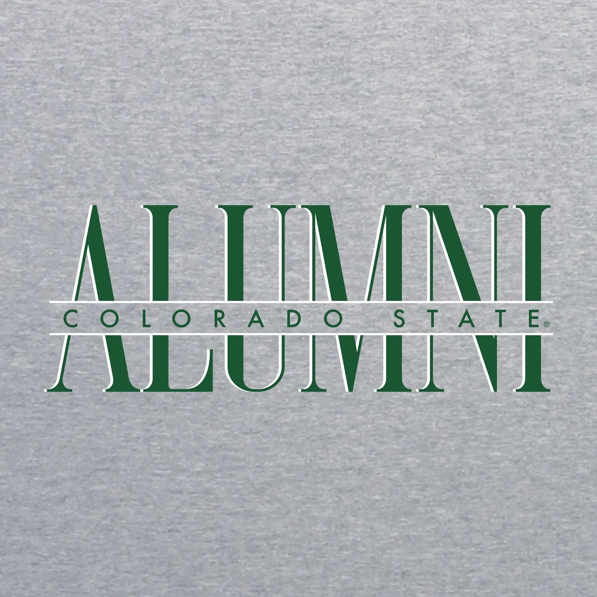 Colorado State Classic Alumni T-Shirt - Sport Grey