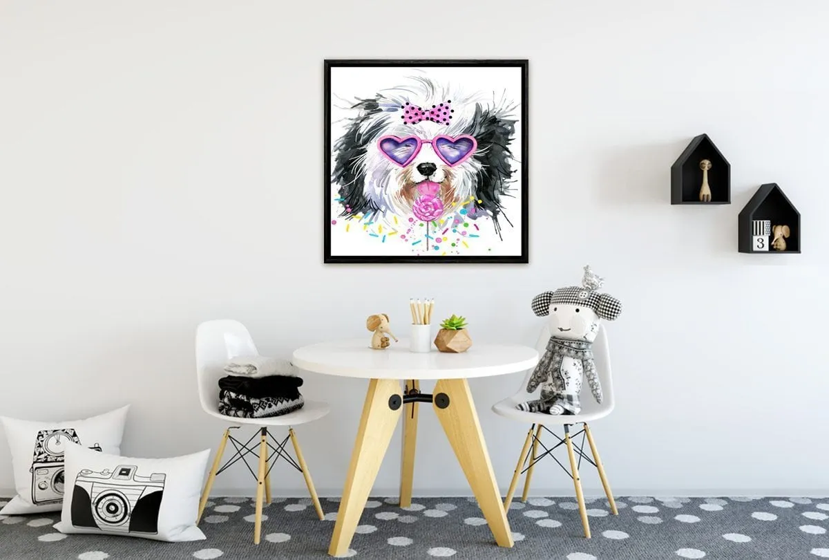 Cool Pup | Canvas Art Print