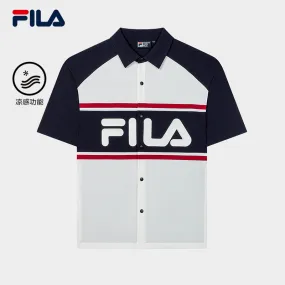 FILA CORE LIFESTYLE ORIGINALE FRENCH TENNIS CLUB Men Short Sleeves Shirt (White)