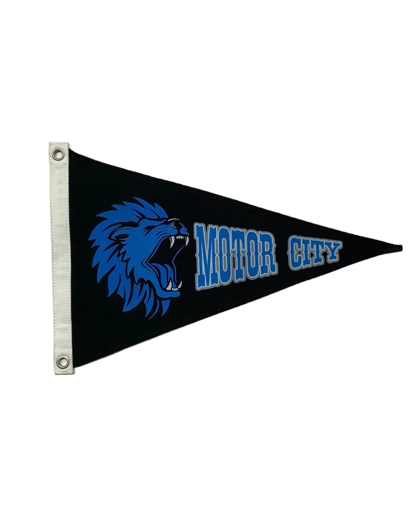 Ink Detroit- Motor City Kitty Lion Pennant