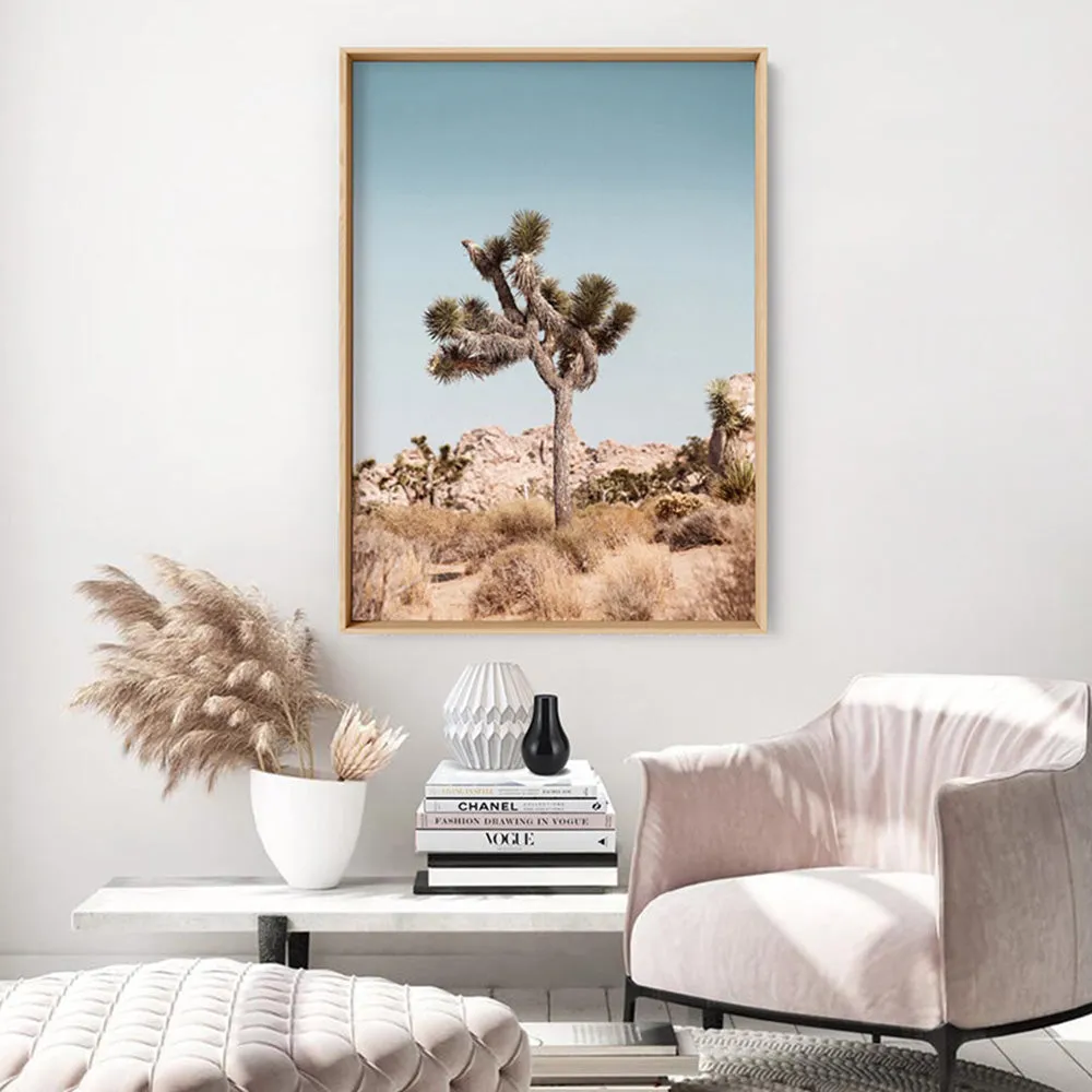 Joshua Tree Desert Landscape II - Art Print