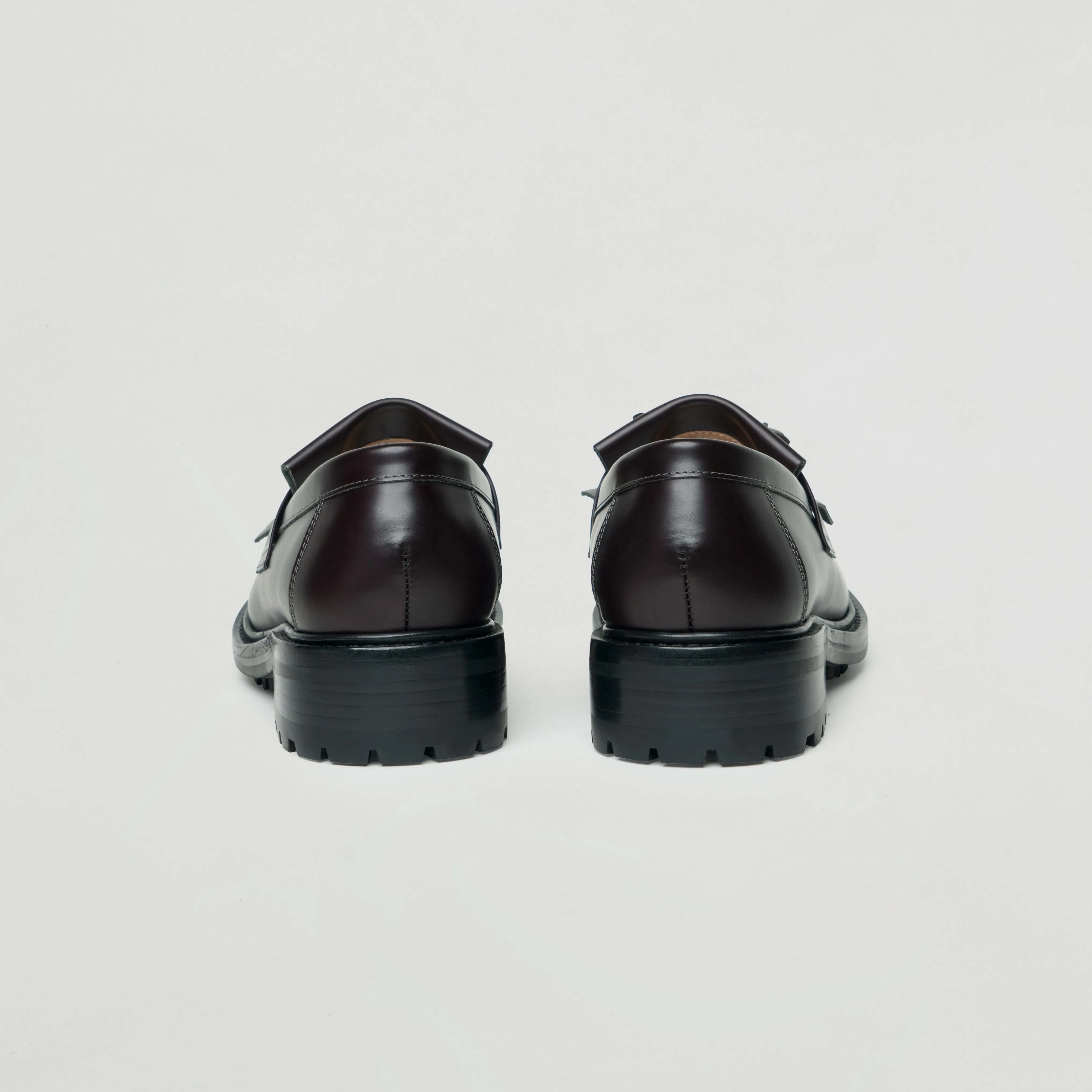 Loafer Shoes (dark brown / commando sole)