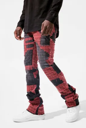 Martin Stacked - Full Moon Boro Denim (Ruby)