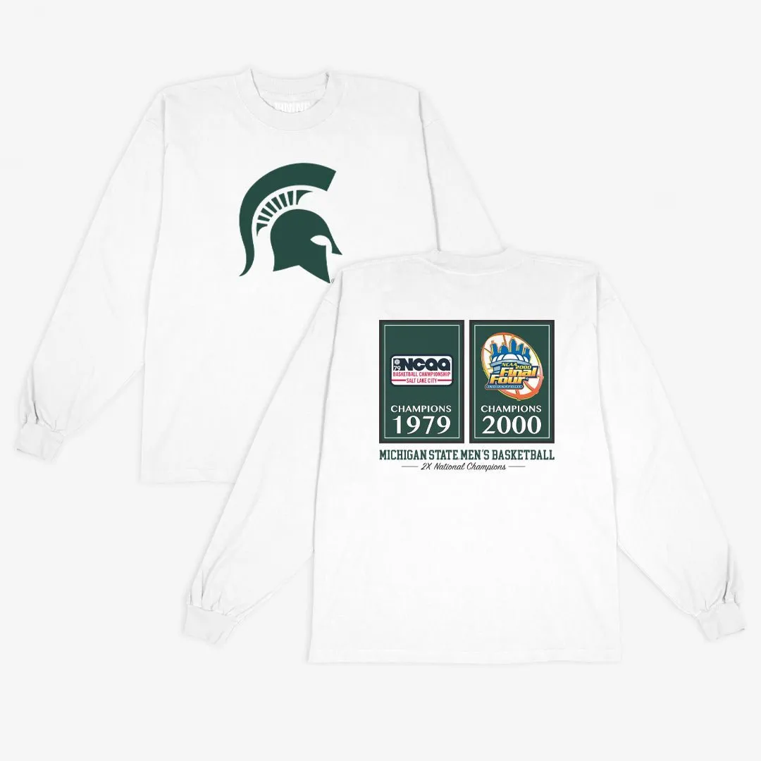 Michigan State Banners L/S Tee