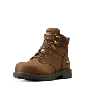 RigTEK 6in CSA Waterproof Composite Toe Work Boot Oily Distressed Brown