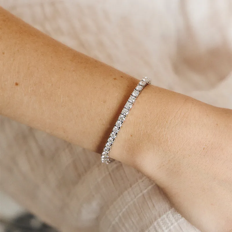 The 7 Carat Diamond Tennis Bracelet