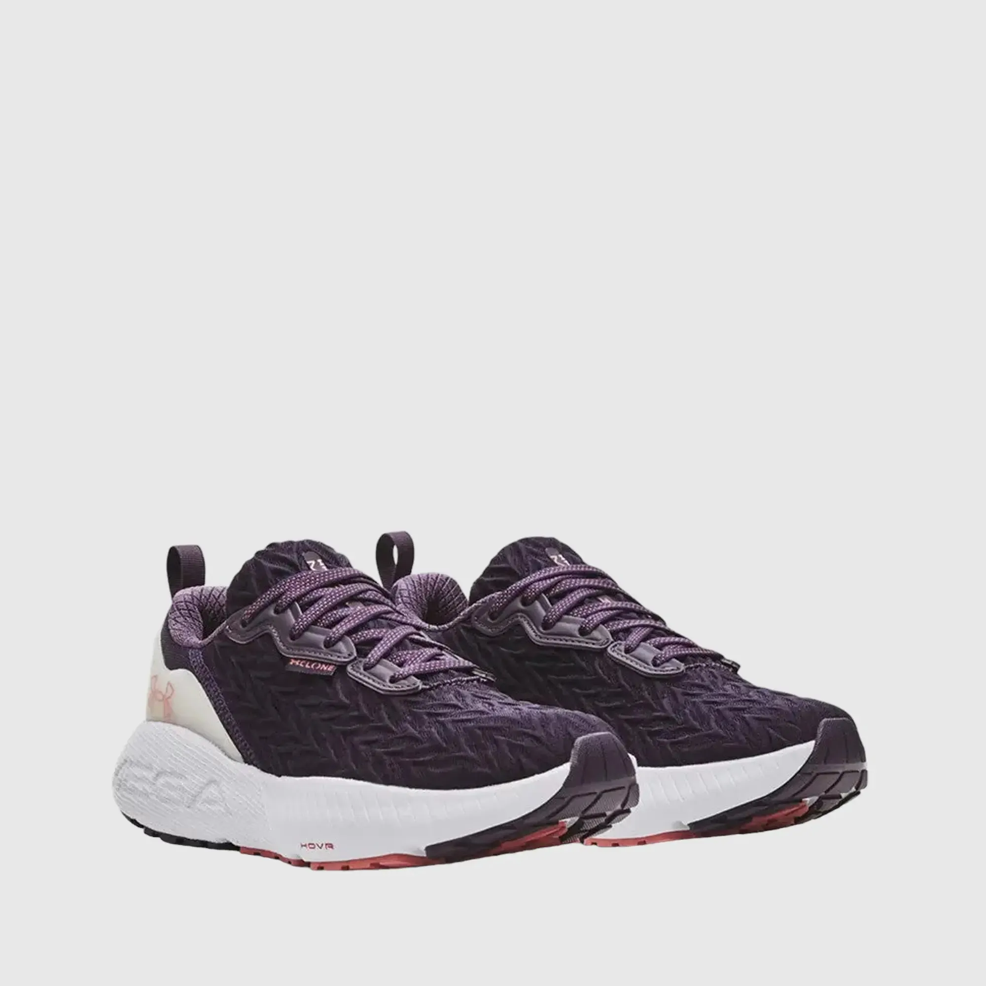 Under Armour Women's HOVR Mega 3 Clone Purple White